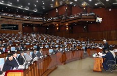 柬埔寨国会在3个月休会后召开第五次全体会议