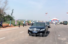 越南甲一号国道广治省路段扩建项目正式竣工通车