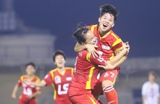2015年胡志明市国际女子足球公开赛正式开赛