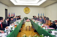 越南共产党高级代表团对柬埔寨进行正式访问