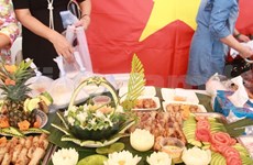 越南参加在老挝举行的2015年国际慈善展会