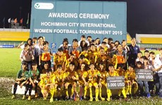 胡志明市国际女子足球公开赛：东道主夺魁