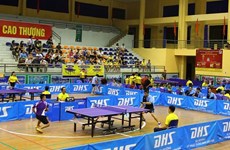 2015年越南全国乒乓球俱乐部锦标赛在清化省正式开幕