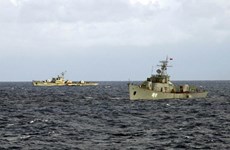 越柬两国海军加强联合巡逻活动