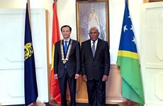 所罗门群岛与越南加强合作关系
