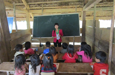 越南西北地区坎坷的教学之路