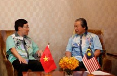 越南和马来西亚加强各领域合作