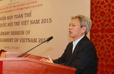 2015越南年轻国会议员论坛全体会议正式召开