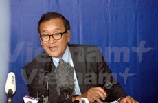 柬埔寨法院以侮辱国会主席韩桑林罪向桑兰西发传票