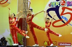 第五届亚洲健美操锦标赛落幕 越南队一共获得了10枚金牌