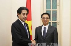 越南政府副总理会见日本众议院预算委员会委员长