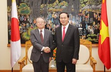 越南公安部部长陈大光会见日本国家警察代表团
