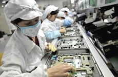 2015年越南电脑、电子零配件进口额达220亿多美元