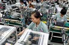 2015年越南共有23类商品出口额超过10亿美元