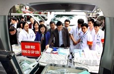 越南卫生部对越共十二大医疗卫生保障工作进行检查