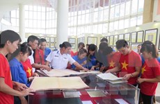 黄沙与长沙归属越南：历史证据与法律依据”地图资料展在谅山省举行