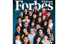越南《福布斯》杂志公布2016年度30岁以下最具潜力杰出人士榜单
