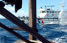 越南渔业工会：强烈反对中国台湾巡逻艇使用水炮攻击越方渔船