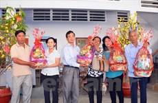 越南驻柬埔寨大使馆走访慰问旅柬越桥 送上新春祝福