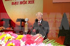 一些国家和政党领导人致电或致函祝贺阮富仲再次当选越共中央总书记