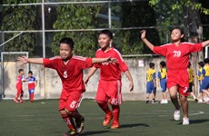 挪威协助越南承天顺化省发展社会足球