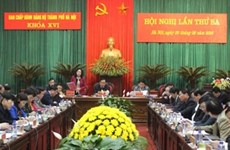 越南河内市对第十四届国会和2016-2021年任期各级人民议会代表换届选举做好准备
