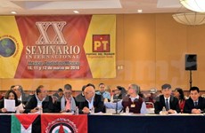 越南参加在墨西哥举行的“政党与新社会”研讨会