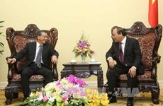 越南政府副总理阮春福会见日本和比利时驻越大使