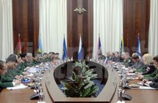 越俄第二次副部长级国防战略对话在莫斯科召开