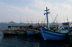 泰国扣留越南渔船和渔民