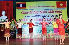 越南太原省举行老挝传统新年庆祝活动