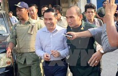 柬埔寨国会就反对党救国党议员翁松安被捕召开紧急会议