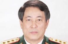 梁强上将担任越南人民军总政治局主任一职