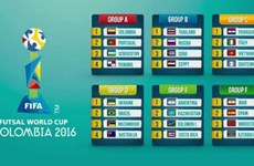 2016年世界五人制足球锦标赛决赛阶段分组抽签结果揭晓