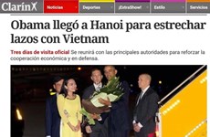 阿根廷和意大利媒体：美国总统奥巴马开启对越南的访问