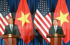 法国媒体纷纷报道美国总统奥巴马对越南的历史性访问
