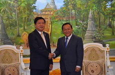 越南胡志明市与柬埔寨首都金边加强合作关系