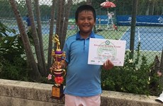KSTC Junior Challenge 2016：越南网球运动员陈国强夺魁