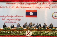 老挝建国阵线第十次全国代表大会隆重开幕