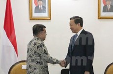 越南公安部长苏林对印度尼西亚进行工作访问