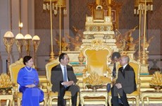 越南与柬埔寨发表联合声明