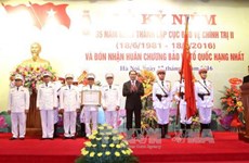 越南公安部安全总局成立35周年纪念典礼在河内举行