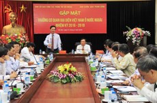 越南驻外代表机构在对外信息宣传工作中扮演非常重要的角色