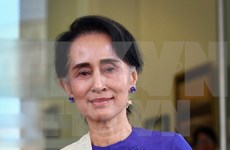 缅甸国家顾问昂山素季对泰国进行正式访问