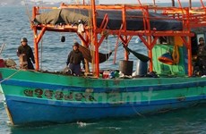 越南驻泰大使馆对在泰国海域被扣留的渔民进行公民保护工作