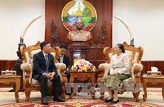 老挝国会主席巴妮·雅陶都高度评价越南国会所提供的帮助