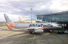 越南捷星太平洋航空接收首架装配鲨鳍小翼的空客A320飞机