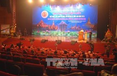 2016年越老柬缅泰五国艺术联欢会昨晚正式拉幕