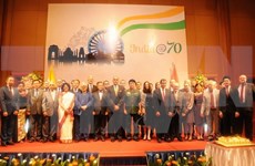 印度共和国独立日69周年庆典在河内举行