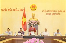 越南第十四届国会常委会第二次会议发表公报